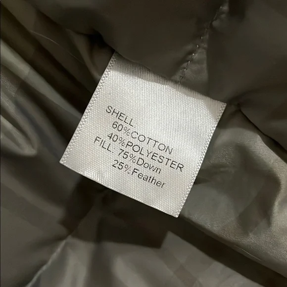 NAU Copenhagen hooded down trench coat - Khaki - Picture 7 of 7